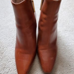 - Louise et Cie real leather burnt orangeish (rust) bootie, size 8.5.